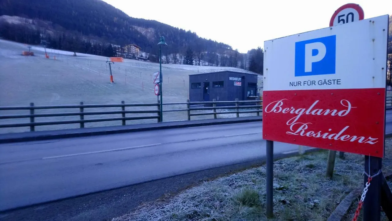 Apartmán Bergland Residenz Saalbach-Hinterglemm