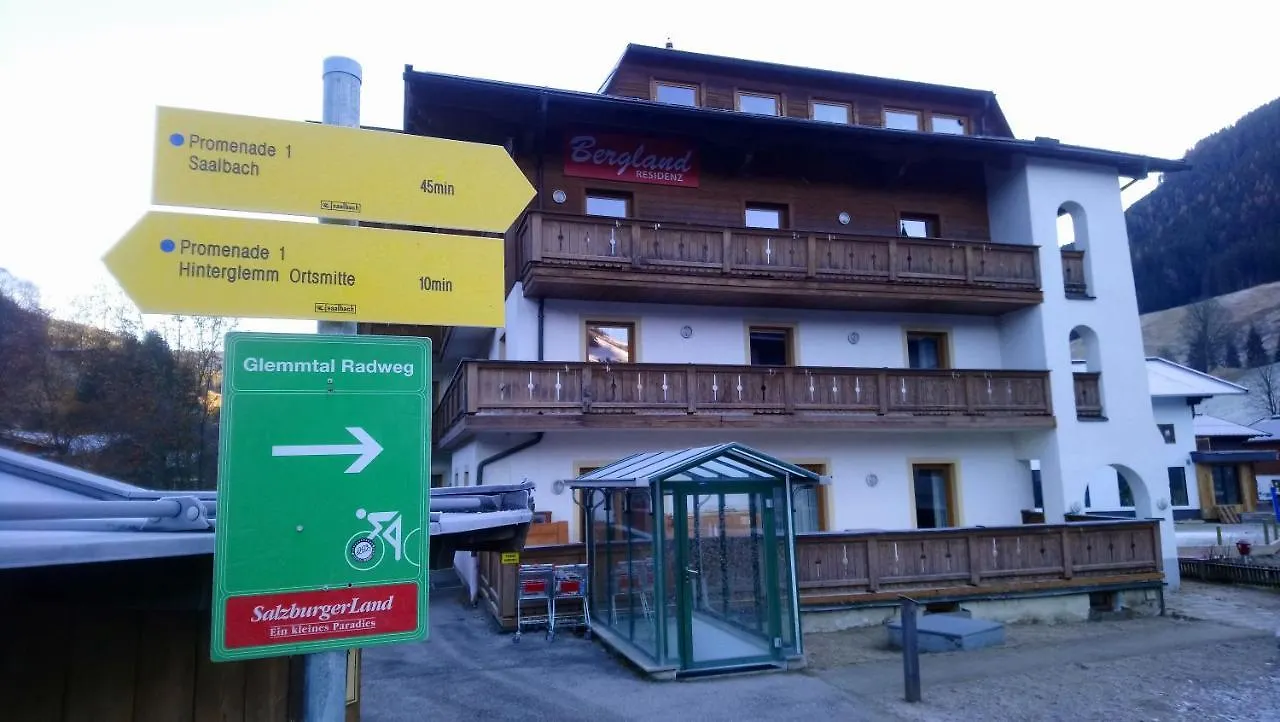 Apartmán Bergland Residenz Saalbach-Hinterglemm